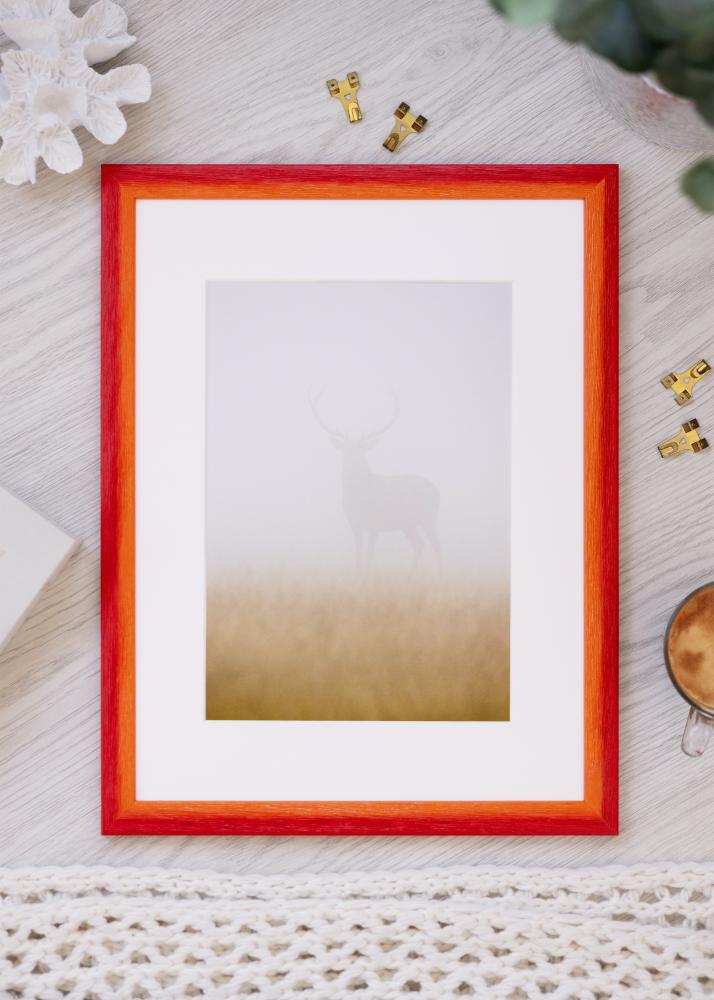 Rahmen Cornwall Acrylglas Rot 30x30 cm