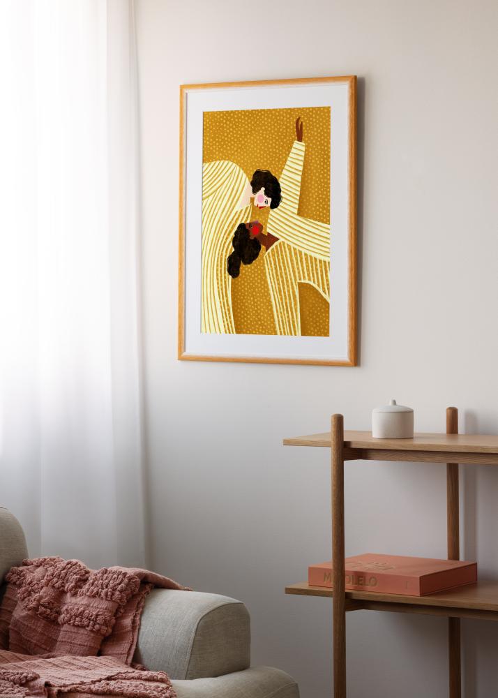 Rahmen Cornwall Acrylglas Gold 30x30 cm