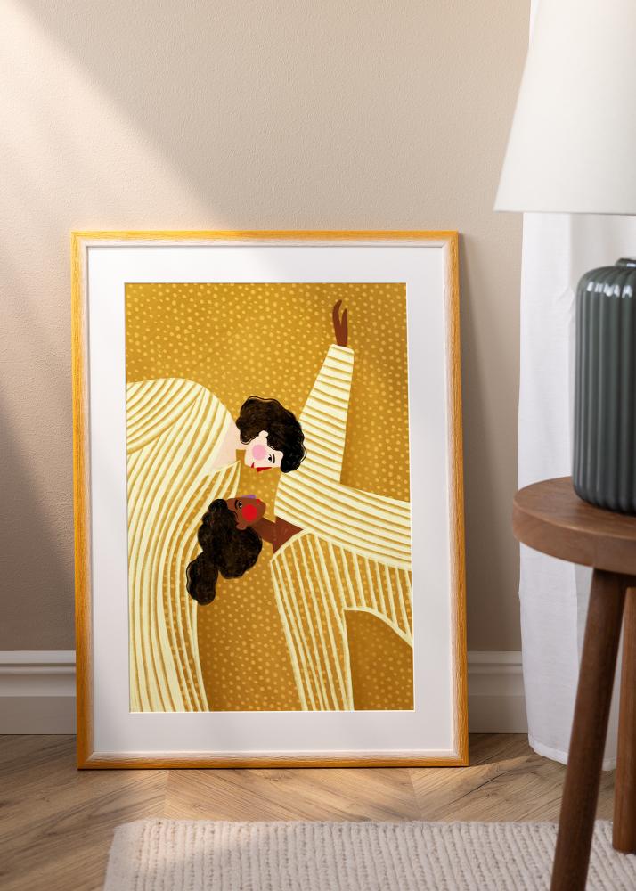 Rahmen Cornwall Acrylglas Gold 30x30 cm