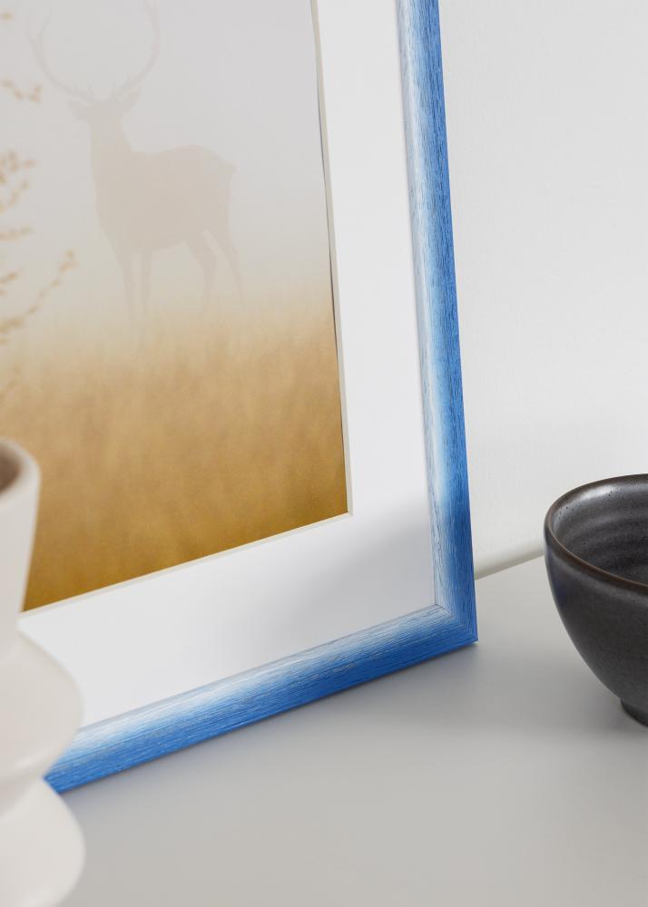 Rahmen Cornwall Acrylglas Blau 30x30 cm