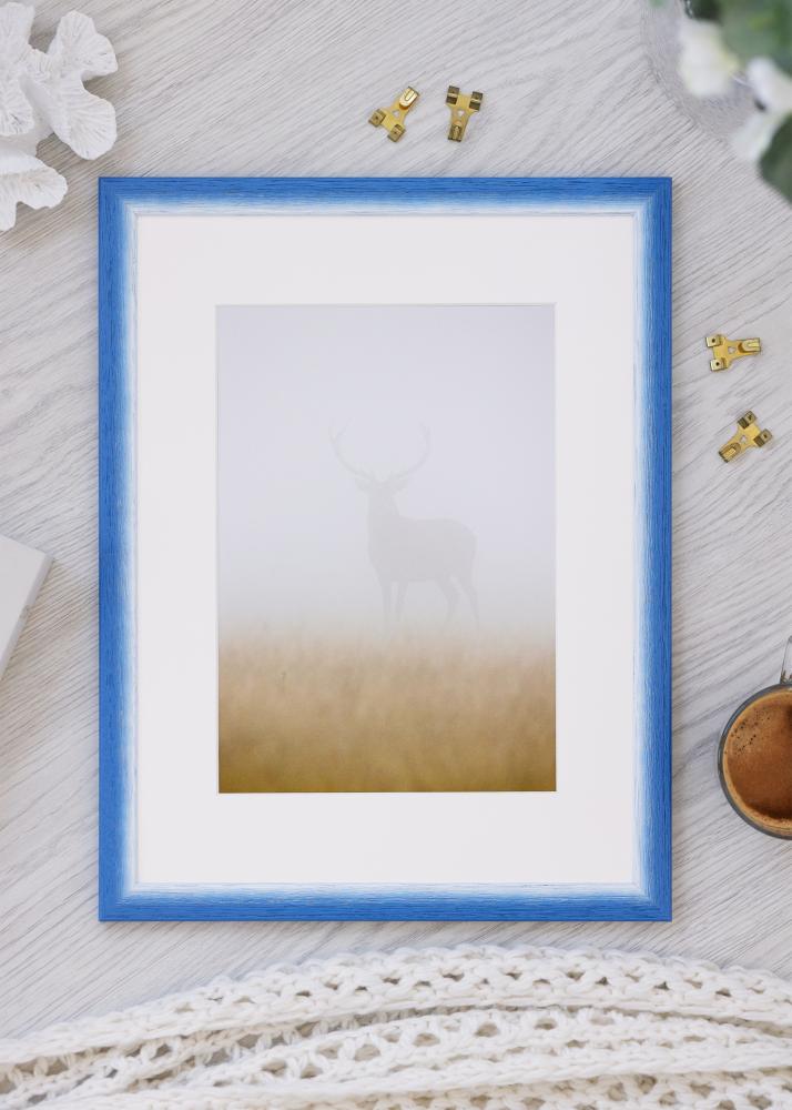 Rahmen Cornwall Acrylglas Blau 30x30 cm