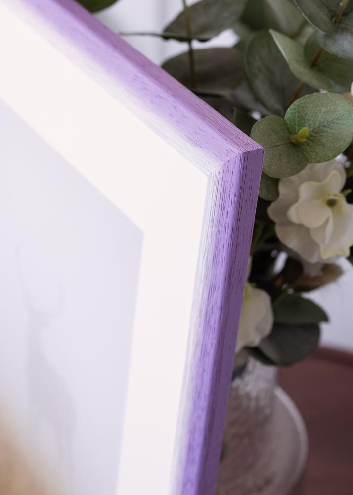 Rahmen Cornwall Acrylglas Helllila 30x30 cm