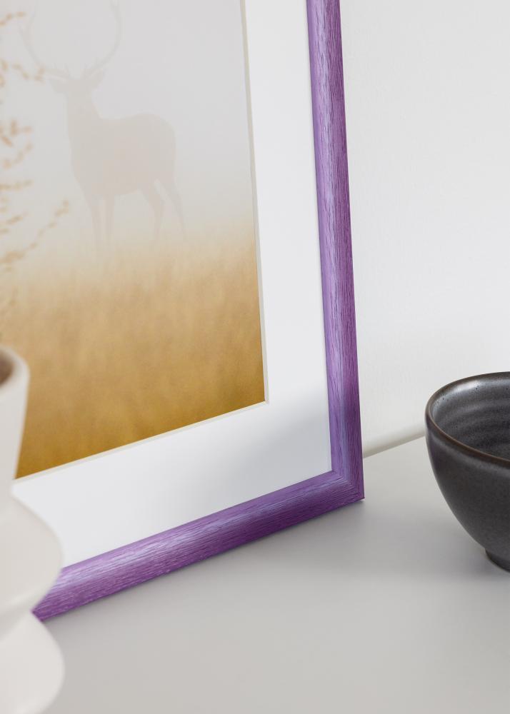 Rahmen Cornwall Acrylglas Lila 30x30 cm