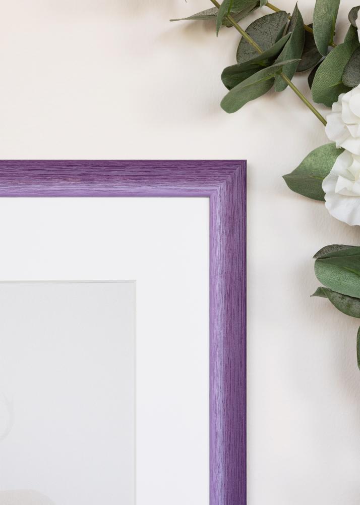 Rahmen Cornwall Acrylglas Lila 30x30 cm