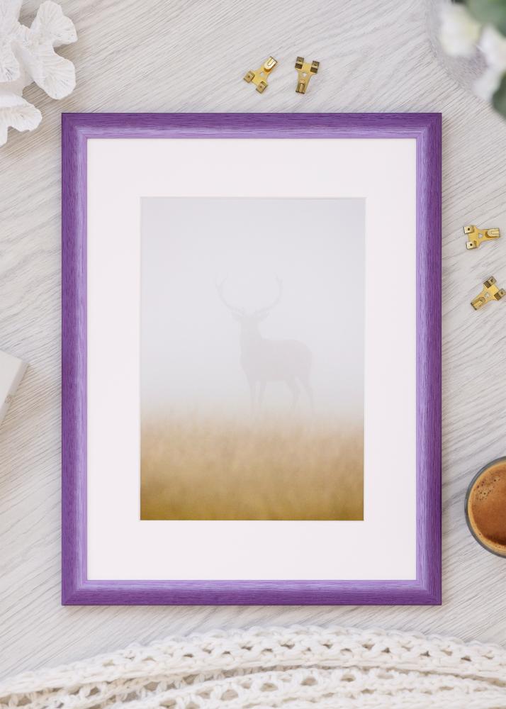 Rahmen Cornwall Acrylglas Lila 30x30 cm