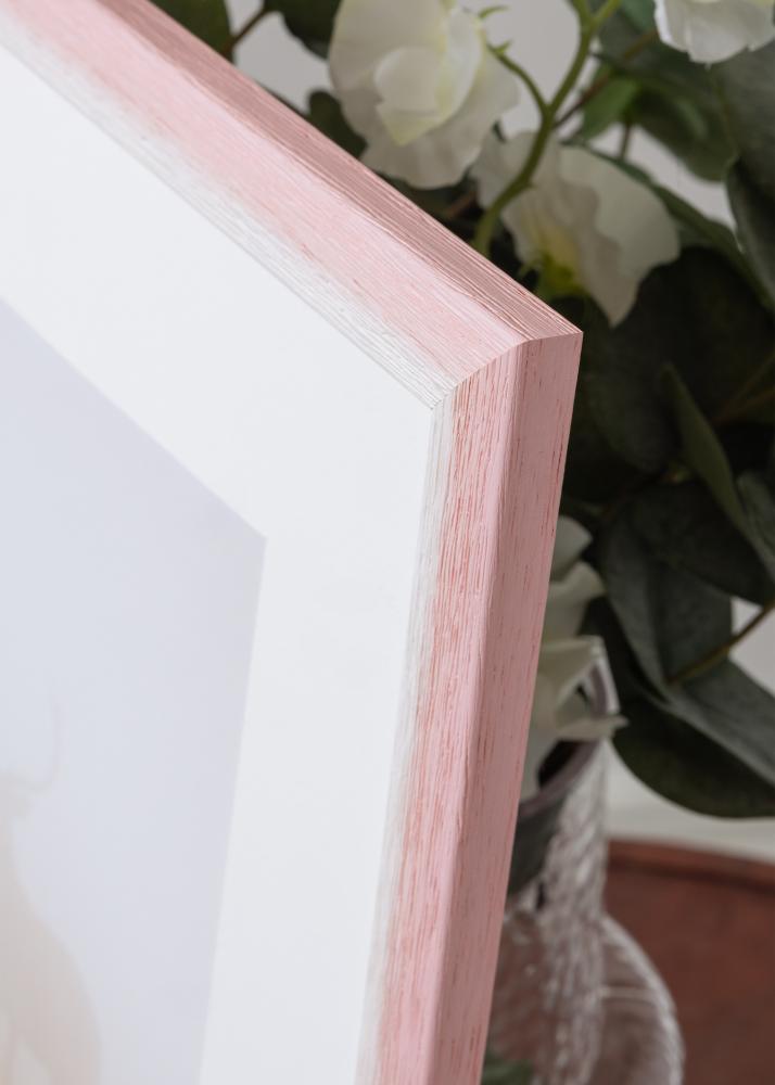 Rahmen Cornwall Acrylglas Rosa 30x30 cm