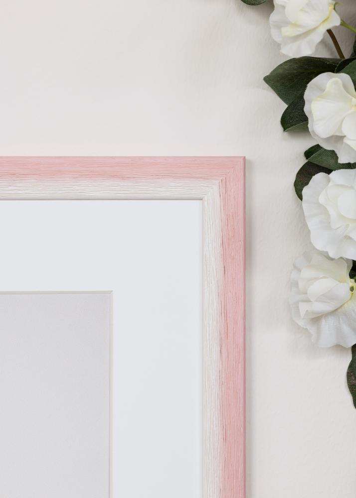 Rahmen Cornwall Acrylglas Rosa 30x30 cm