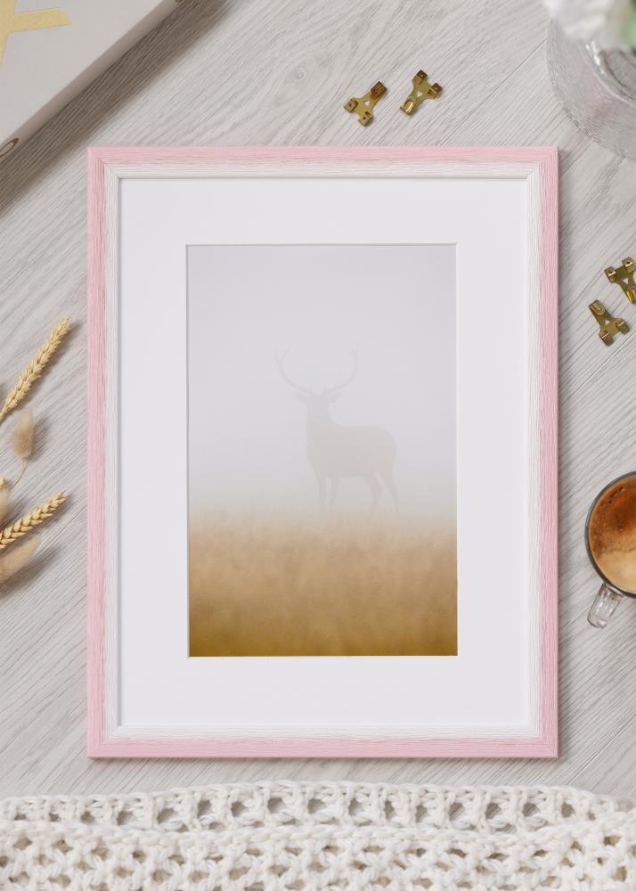 Rahmen Cornwall Acrylglas Rosa 30x30 cm