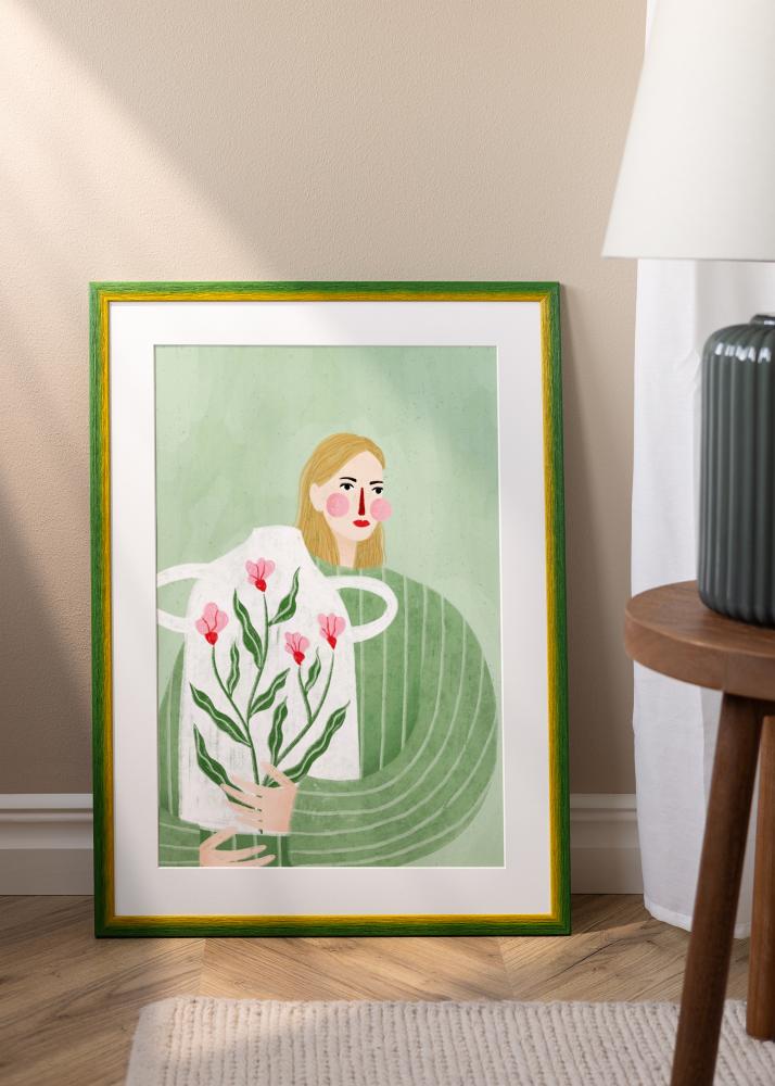 Rahmen Cornwall Acrylglas Grün 40x60 cm