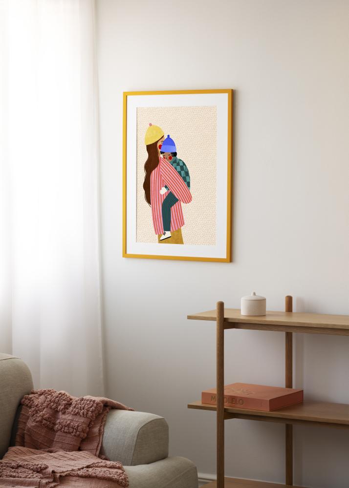 Rahmen Kent Acrylglas Gold 50x70 cm