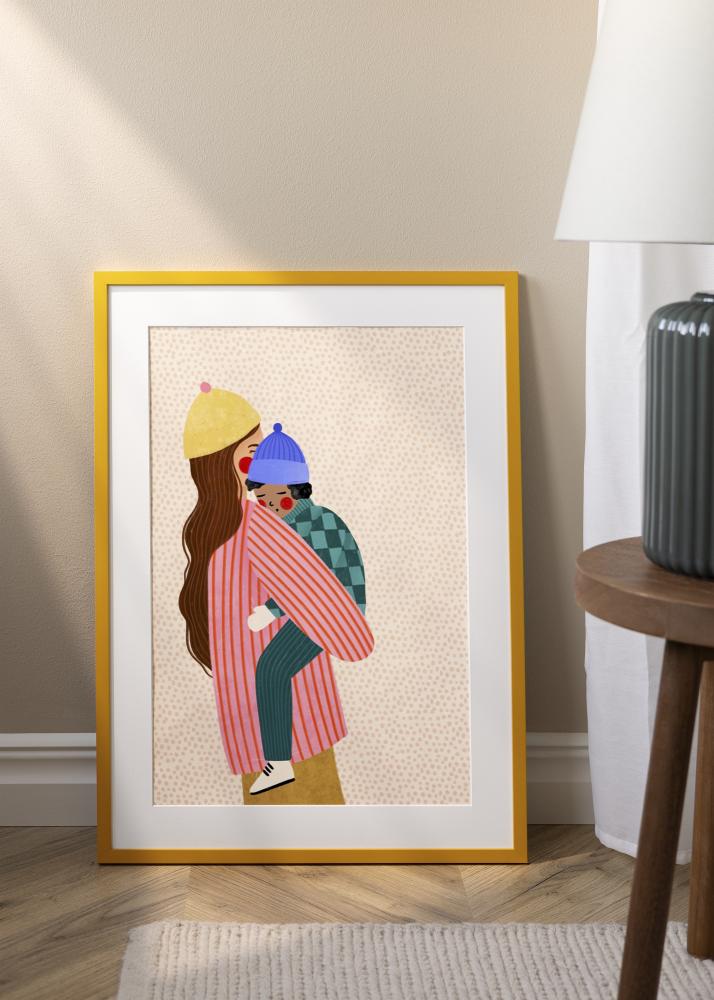 Rahmen Kent Acrylglas Gold 50x70 cm