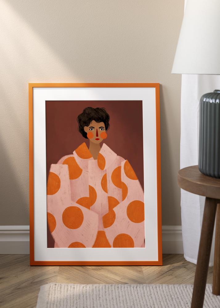 Rahmen Kent Acrylglas Orange 59.4x84 cm (A1)