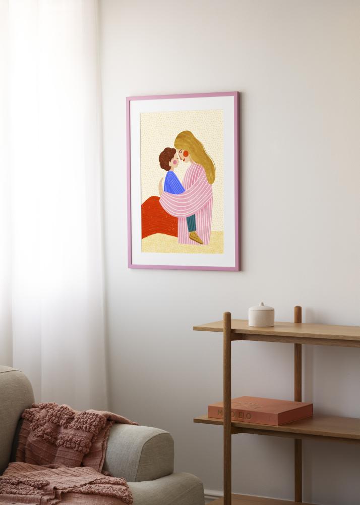 Rahmen Kent Acrylglas Rosa 60x80 cm