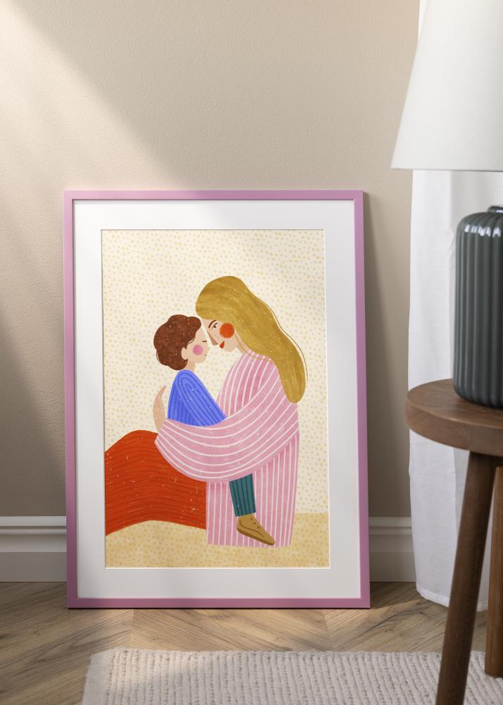 Rahmen Kent Acrylglas Rosa 60x80 cm