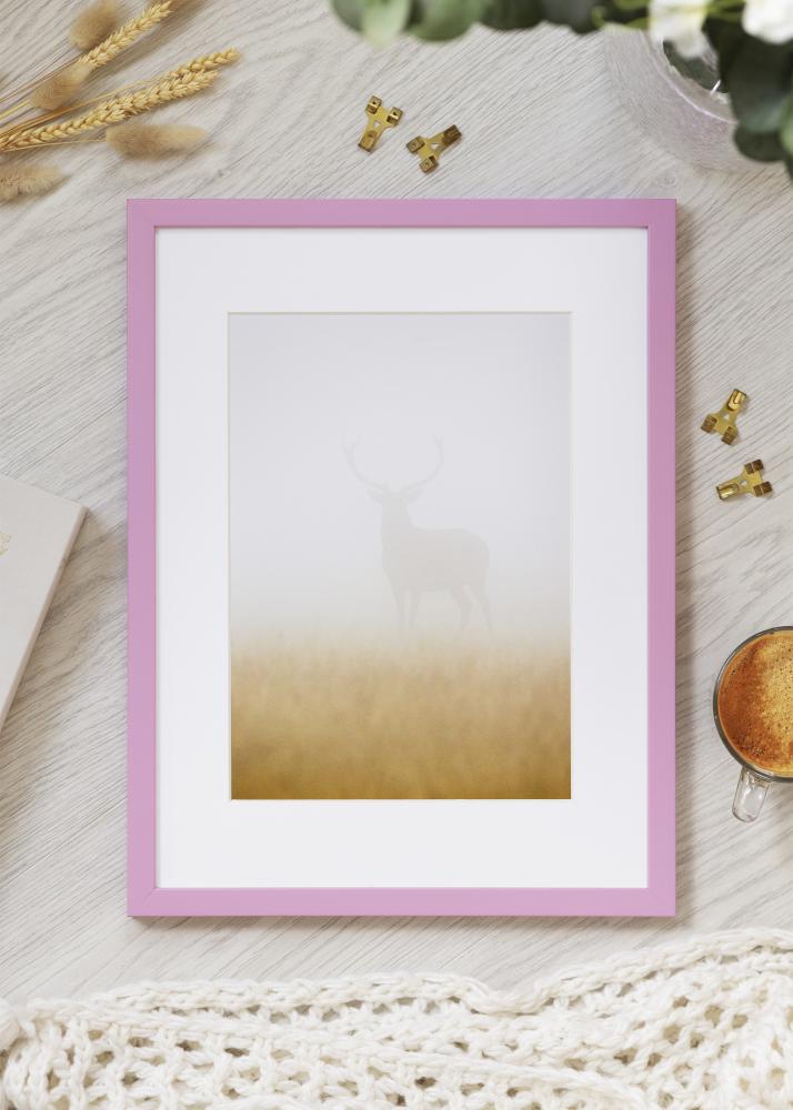 Rahmen Kent Acrylglas Rosa 60x80 cm