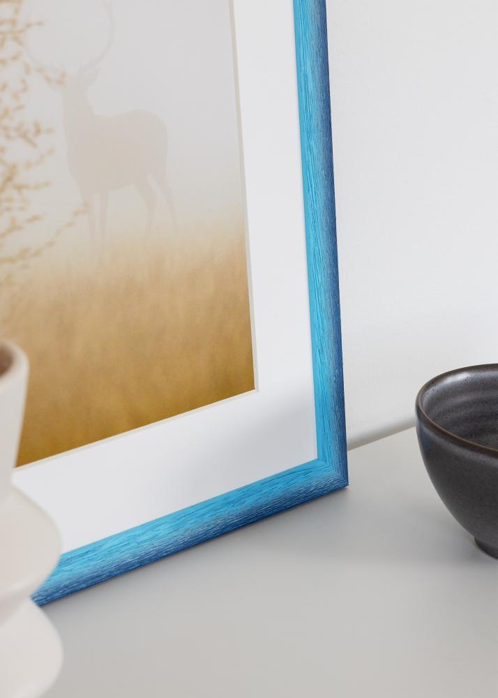 Rahmen Cornwall Acrylglas Dunkelblau 30x30 cm