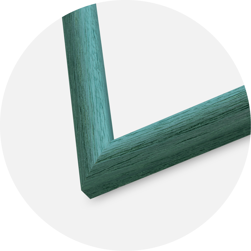 Rahmen Cornwall Acrylglas Dunkelgrün 30x30 cm