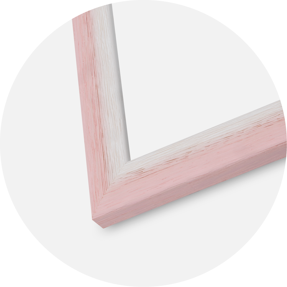 Rahmen Cornwall Acrylglas Rosa 50x50 cm