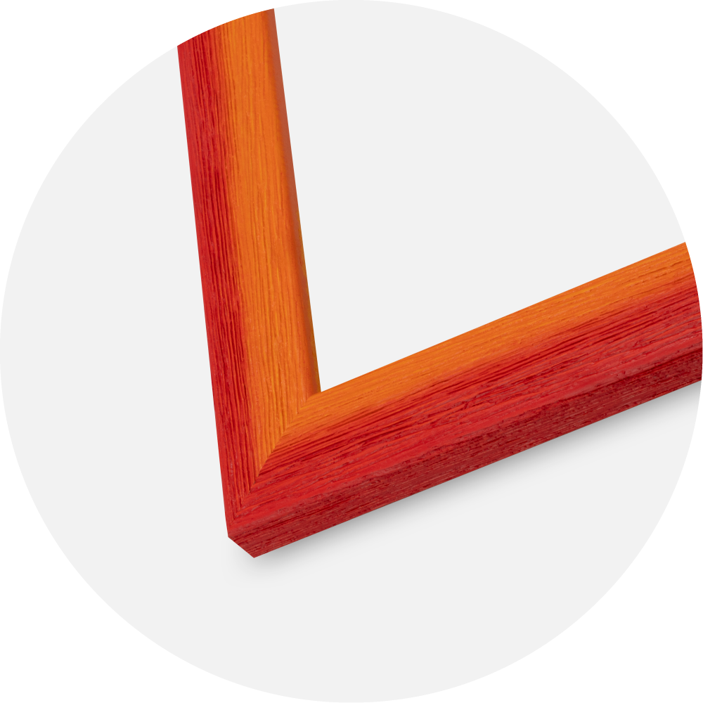 Rahmen Cornwall Acrylglas Rot 40x50 cm