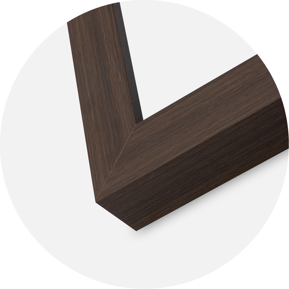 Rahmen Wells Acrylglas Braun 30x30 cm