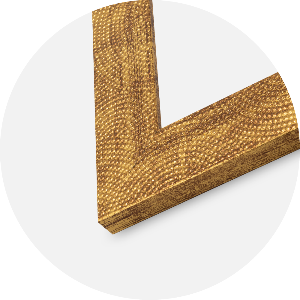 Rahmen Linea Acrylglas Gold 50x70 cm