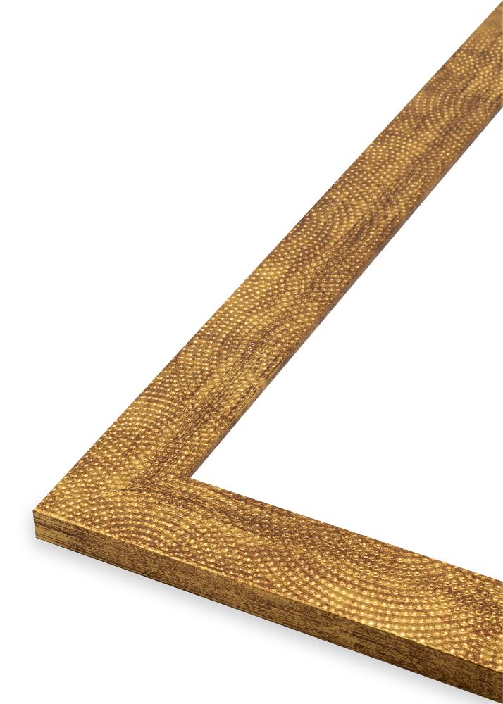 Rahmen Linea Acrylglas Gold 40x40 cm