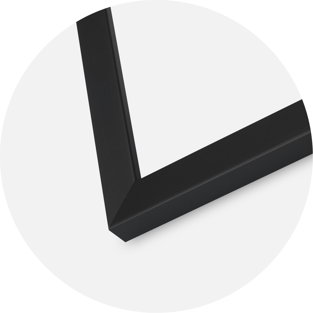 Rahmen Oban Acrylglas Schwarz 70x100 cm