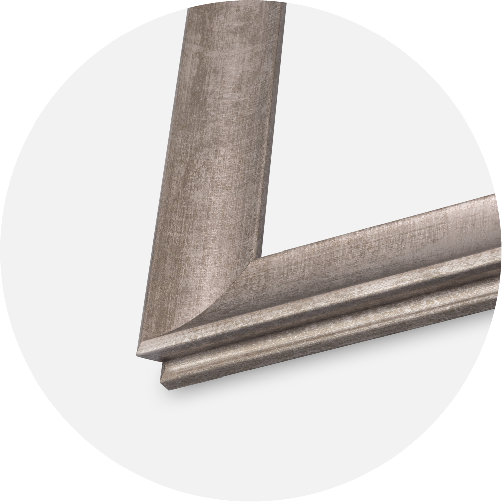 Rahmen Conca Acrylglas Silber 29.7x42 cm (A3)