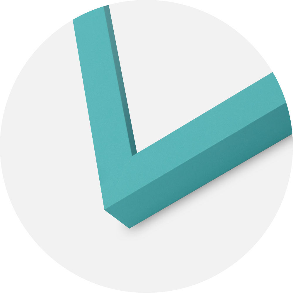 Rahmen Selection Acrylglas Aqua Blue 30x30 cm