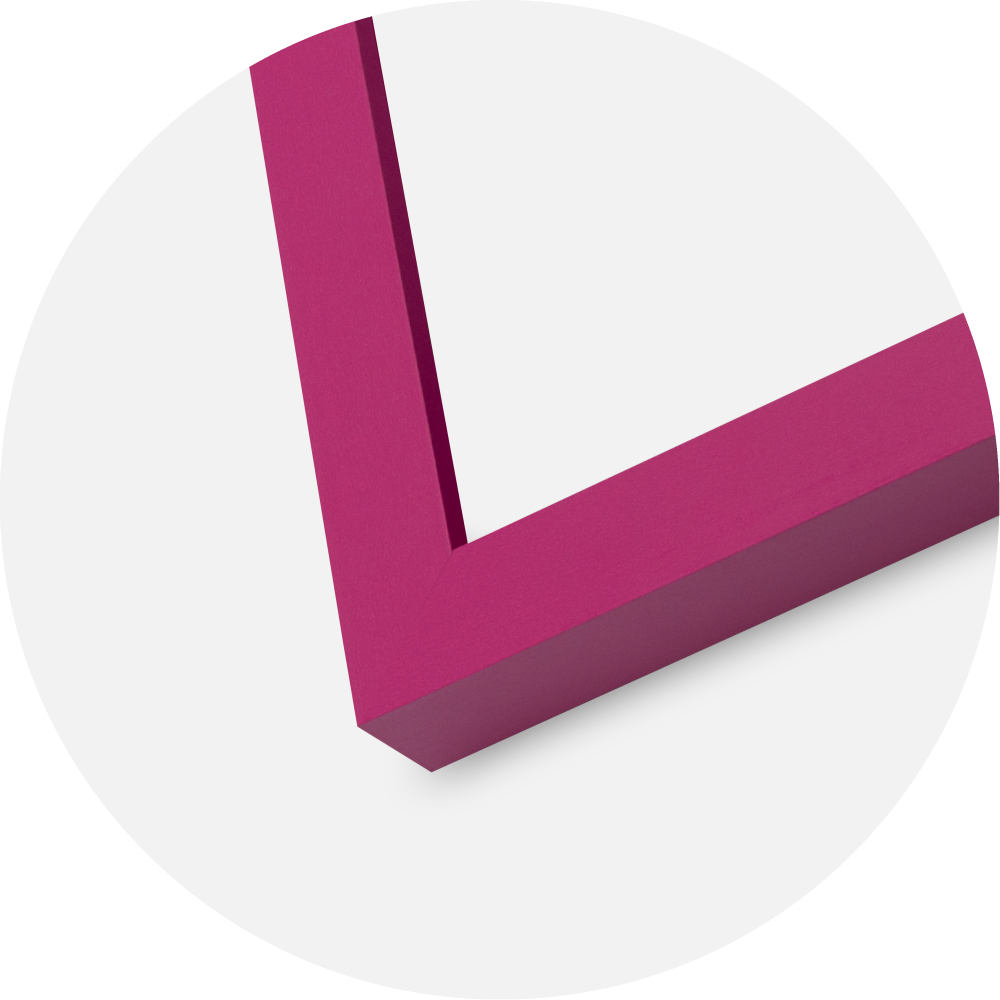 Rahmen Selection Acrylglas Bubblegum Pink 30x30 cm