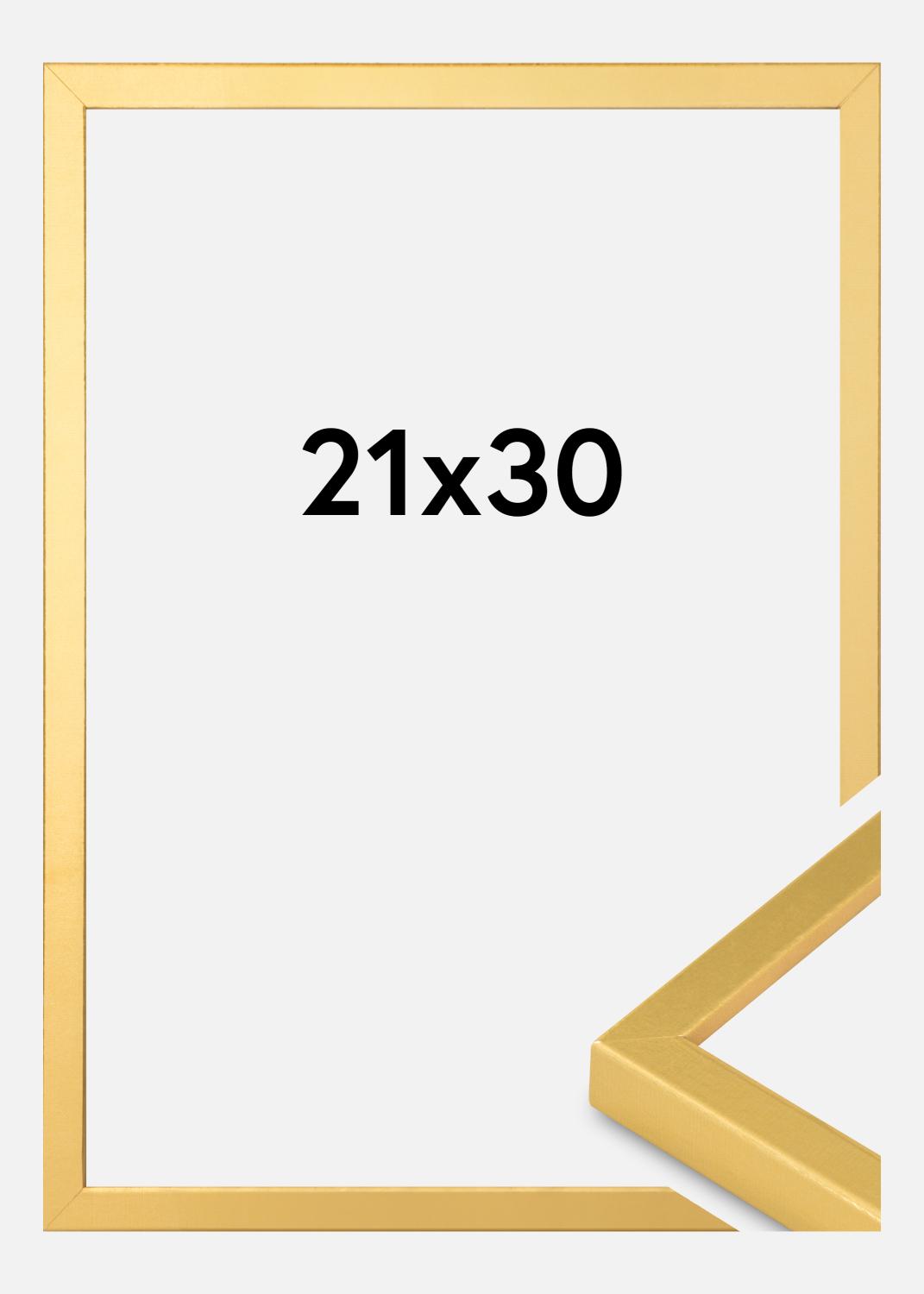 Product Image for Bilderrahmen Gold Schmal 21 x 30 cm