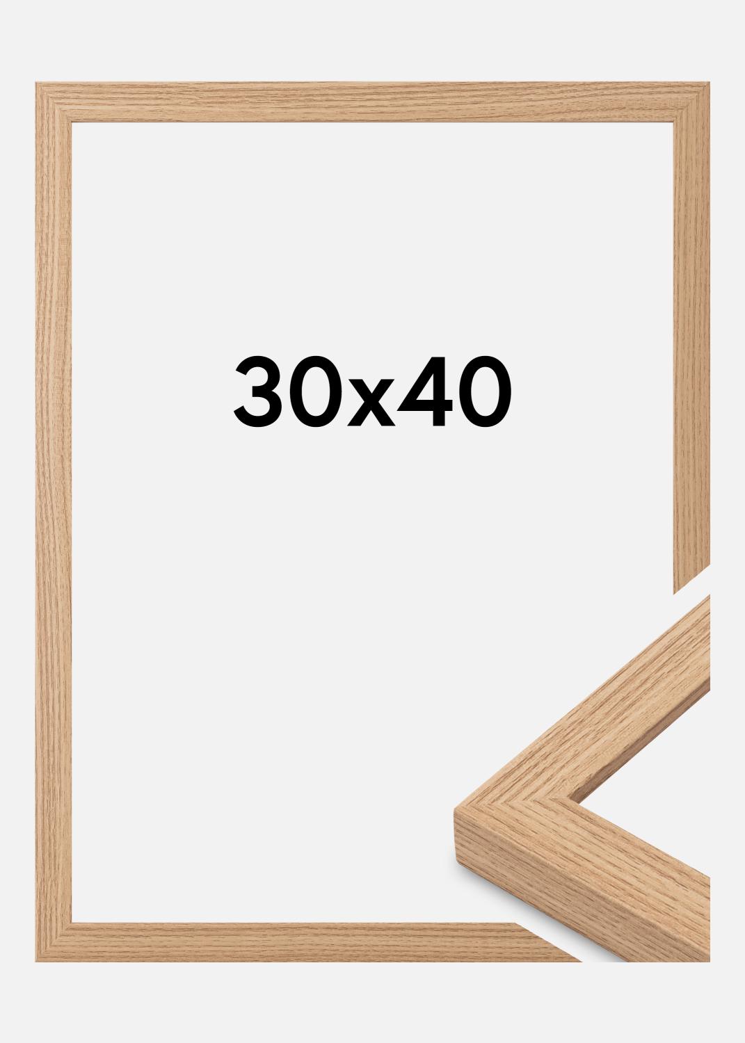 Product Image for Bilderrahmen Eiche Breit 30 x 40 cm