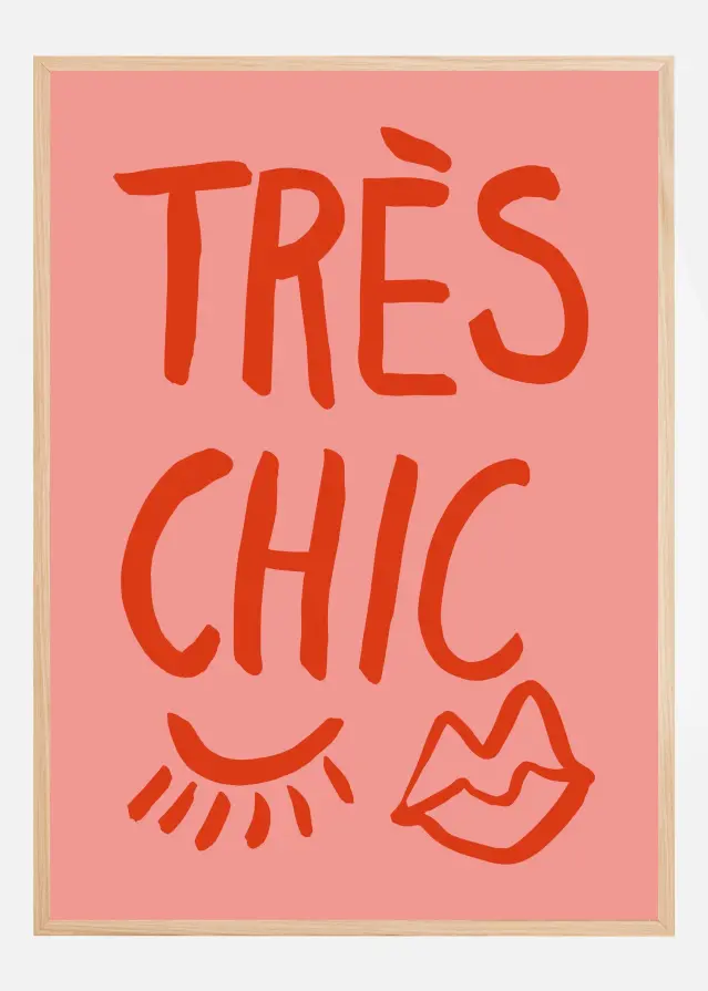 TrAus Chic Pink Poster