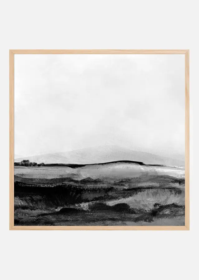 Mono Landscape No1 Poster