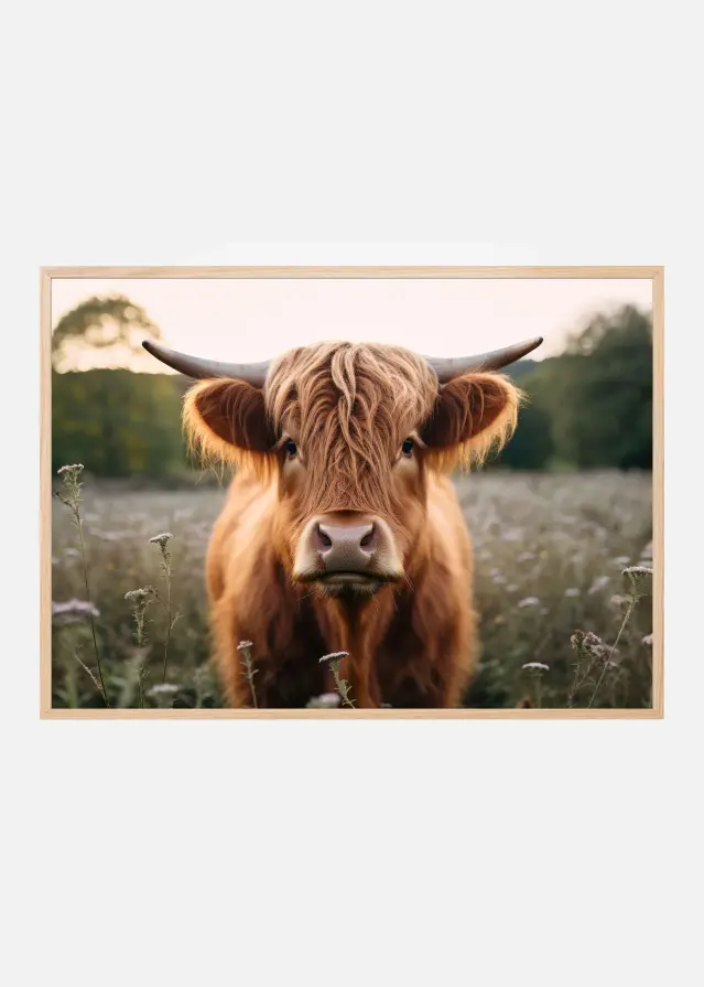 Highland Cow Poster