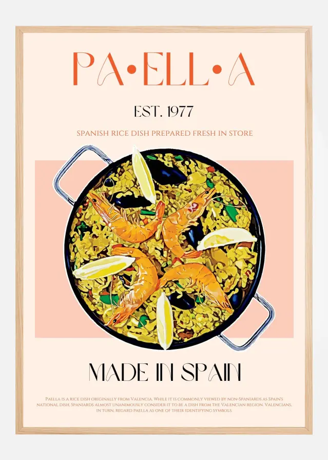 Paella Poster