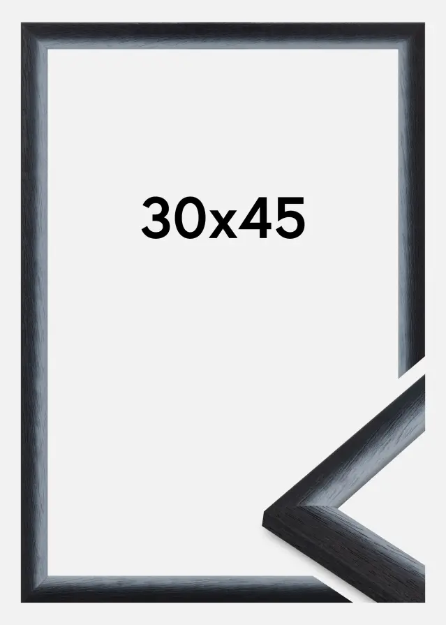 Rahmen Cornwall Acrylglas Schwarz 30x45 cm