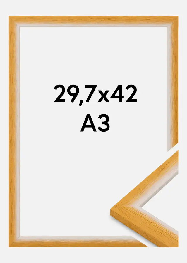 Rahmen Cornwall Acrylglas Gold 29.7x42 cm (A3)