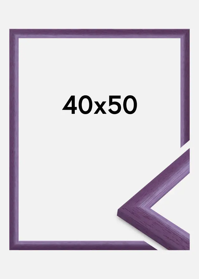 Rahmen Cornwall Acrylglas Lila 40x50 cm