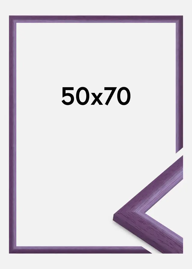 Rahmen Cornwall Acrylglas Lila 50x70 cm