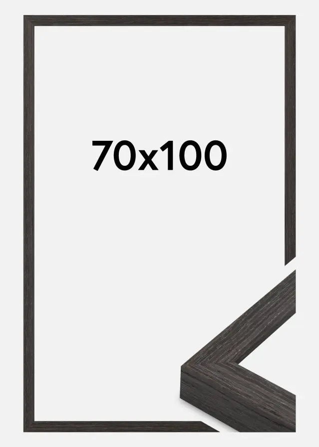 Rahmen Cotswold Acrylglas Grau 70x100 cm