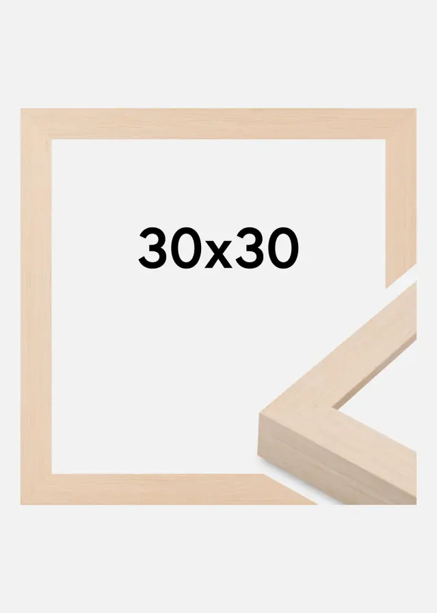 Rahmen Cotswold Acrylglas Elfenbein 30x30 cm
