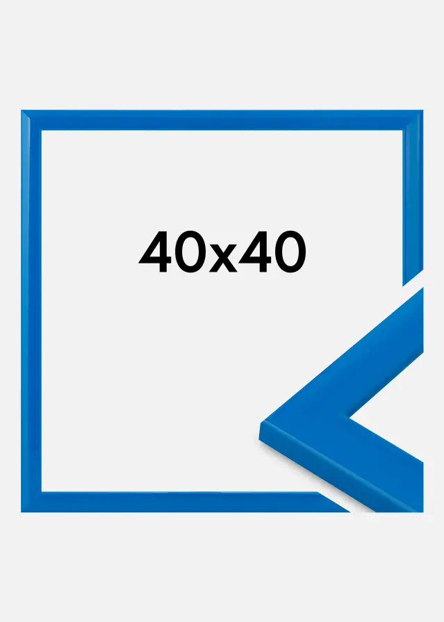 Rahmen Dorset Acrylglas Blau 40x40 cm