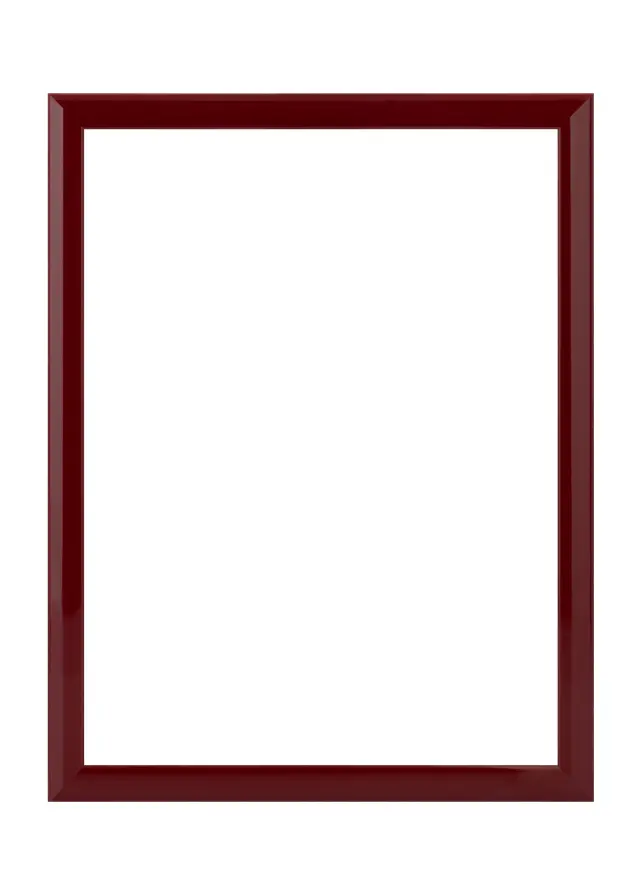 Rahmen Dorset Acrylglas Dunkelrot 50x50 cm