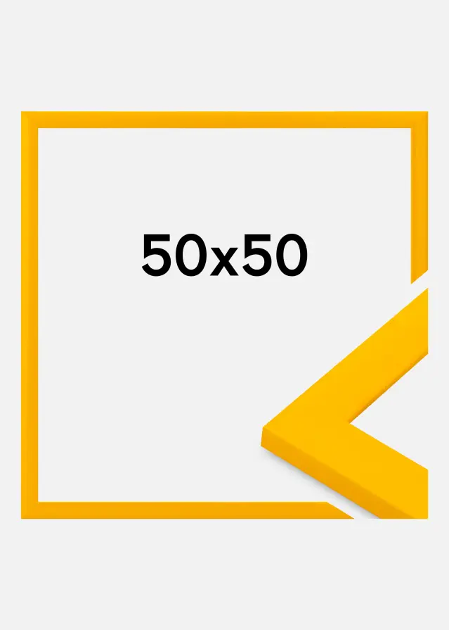 Rahmen Dorset Acrylglas Gold 50x50 cm