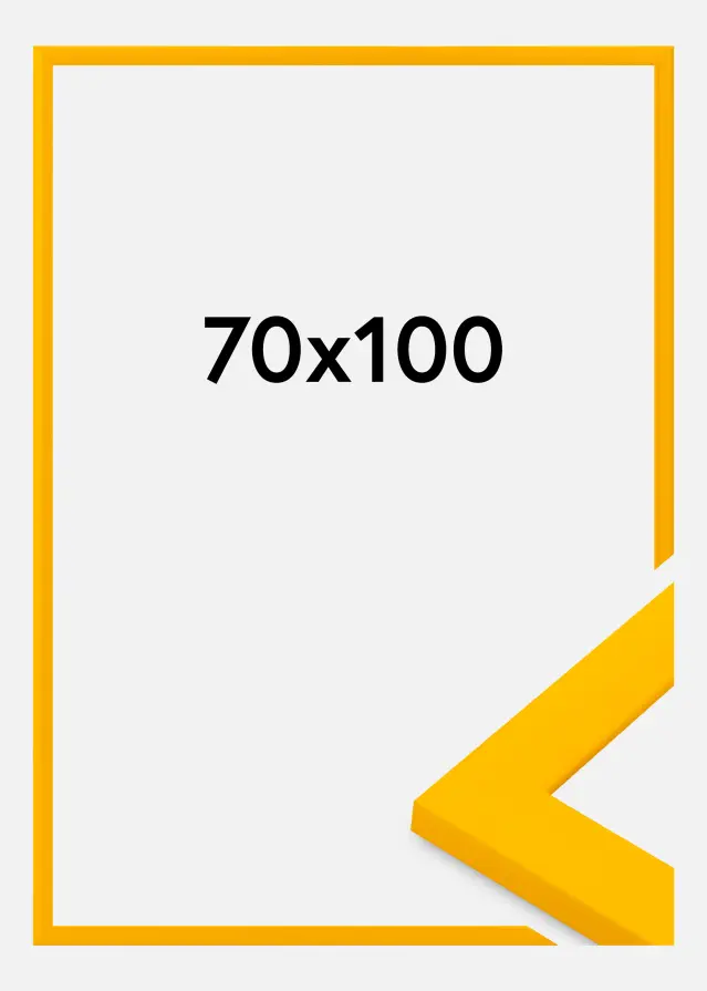 Rahmen Dorset Acrylglas Gold 70x100 cm