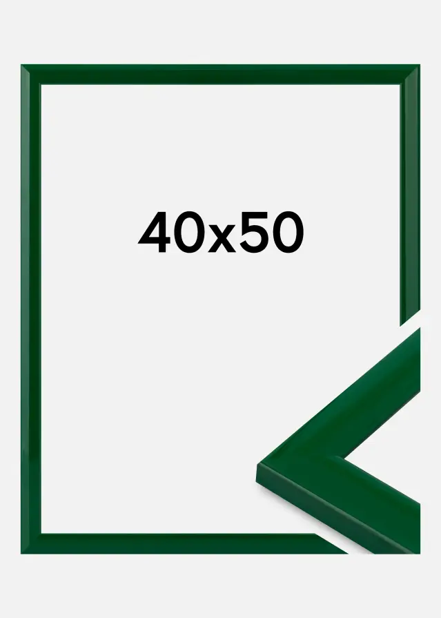 Rahmen Dorset Acrylglas Grün 40x50 cm