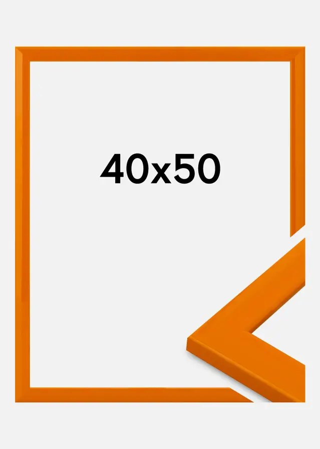 Rahmen Dorset Acrylglas Orange 40x50 cm