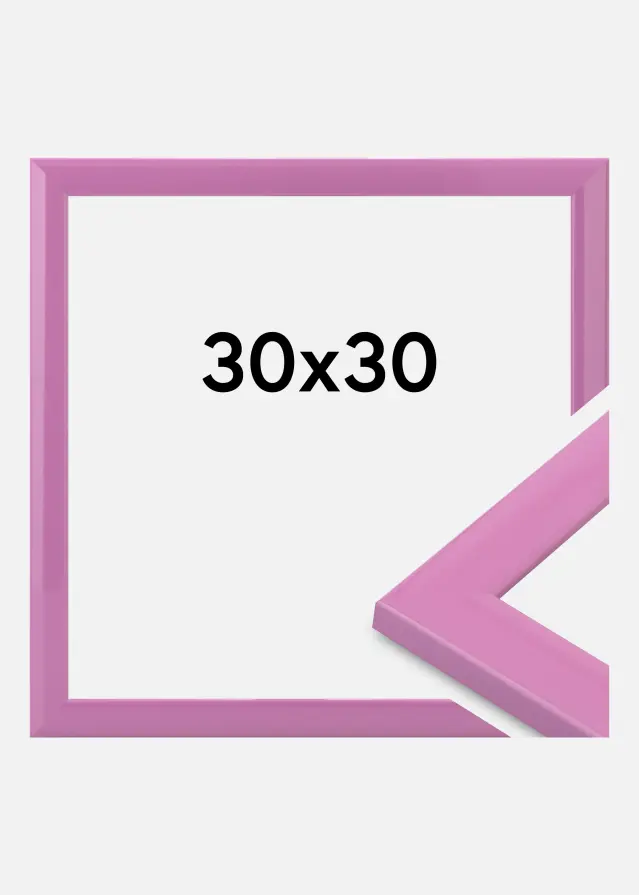 Rahmen Dorset Acrylglas Rosa 30x30 cm
