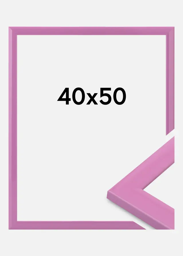 Rahmen Dorset Acrylglas Rosa 40x50 cm